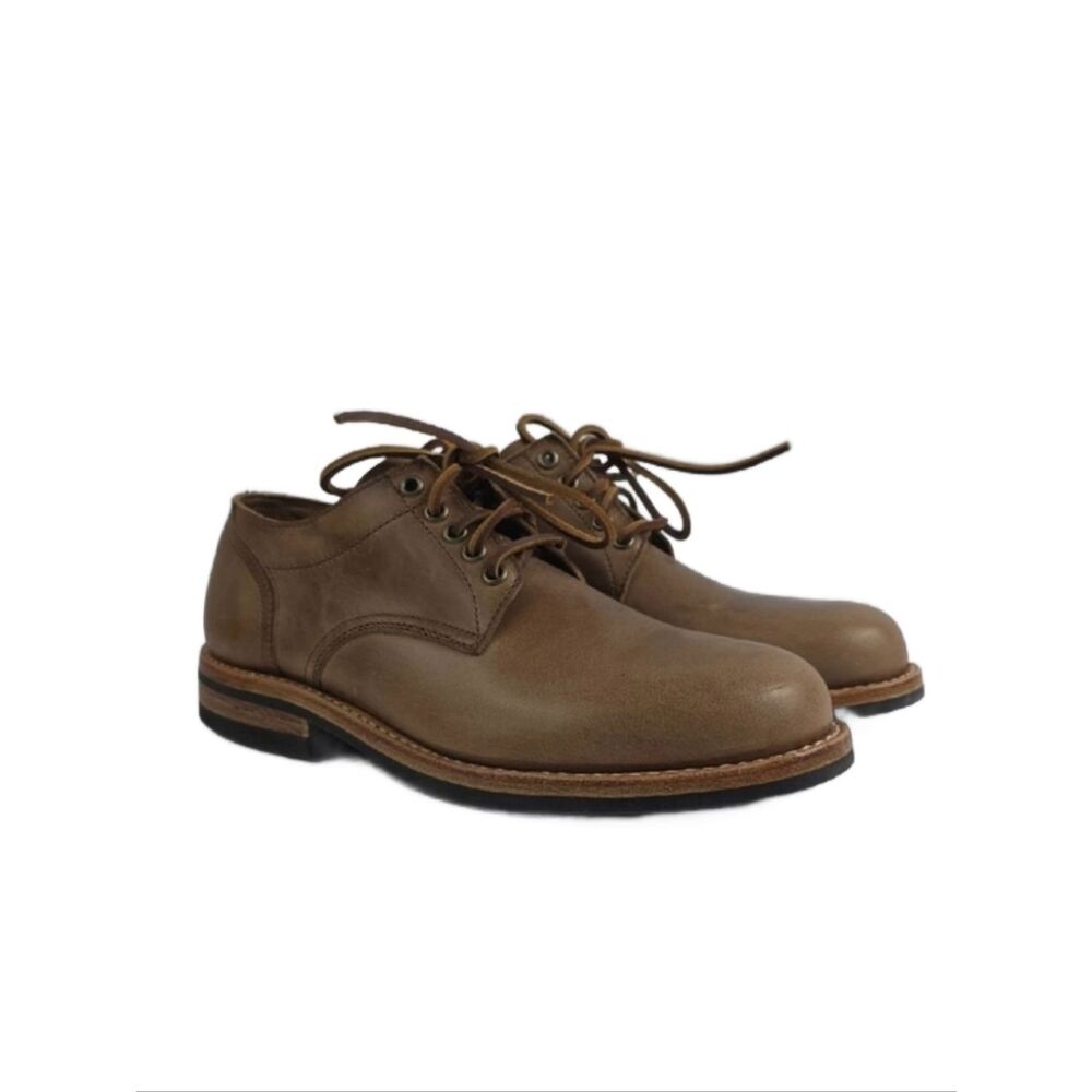 Oak Street Bootmakers Trench Premium Leather Oxford Size Uk 7.5 - US 8.